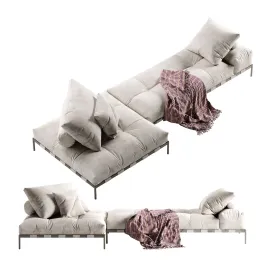 Saba italia pixel light sofa